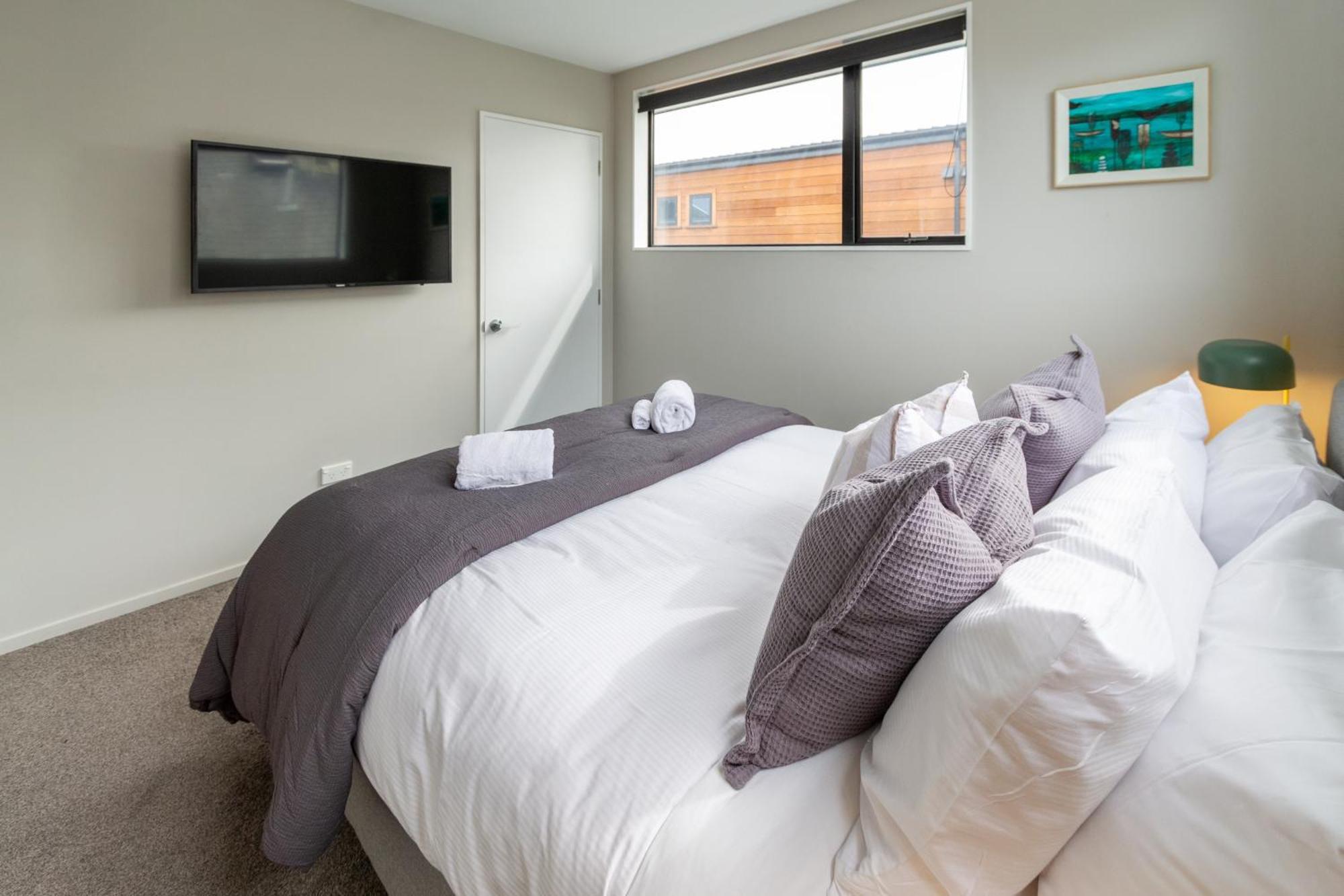 Latimer Square Luxe: 1br W/ Sofa Bed Apartamento