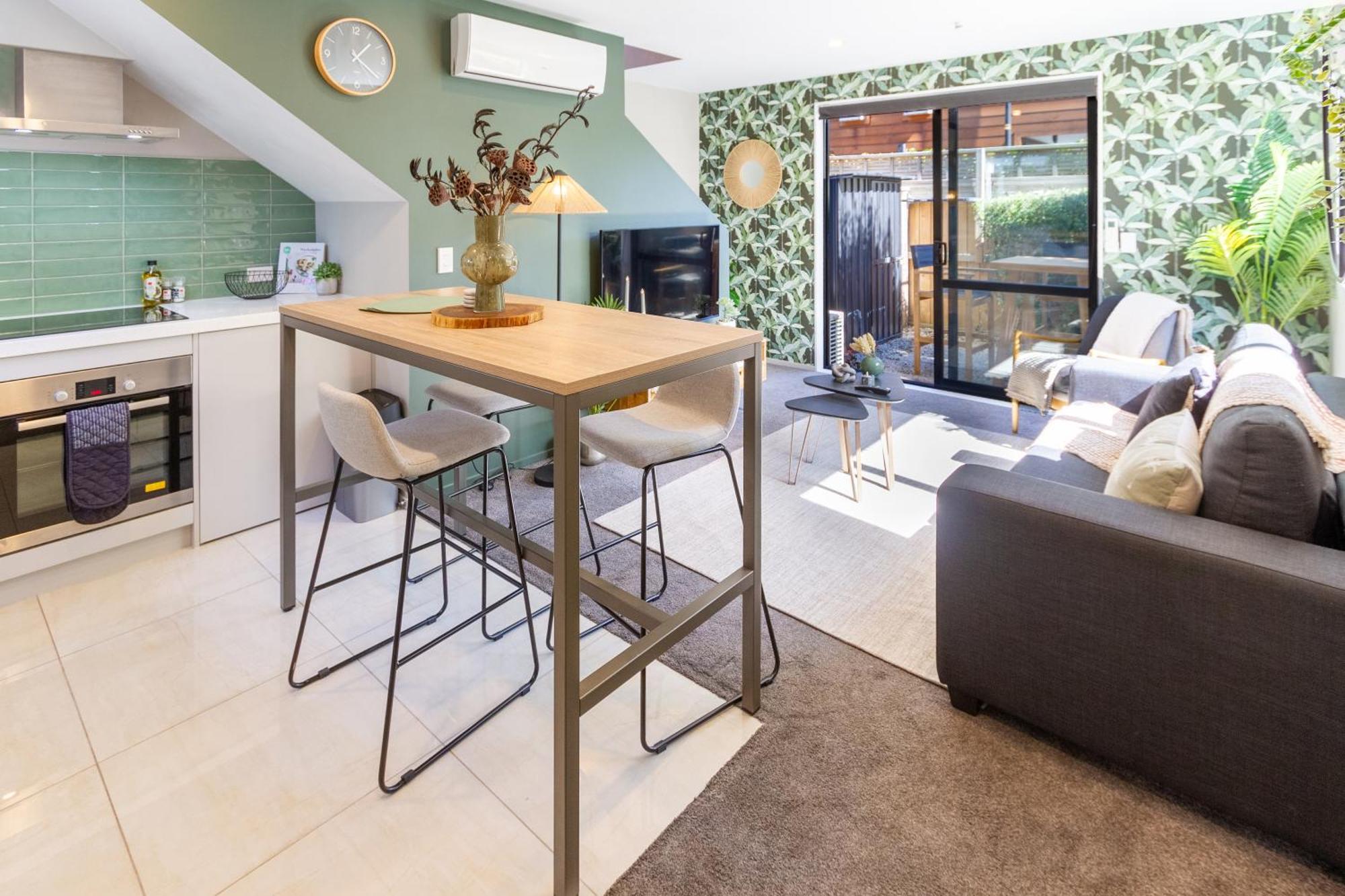 Apartamento Latimer Square Luxe: 1br W/ Sofa Bed Christchurch
